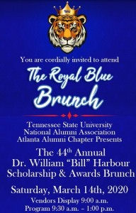 44th Annual Dr. William (Bill) Harbour Scholarship and Awards Brunch @ Westin Atlanta Perimeter North